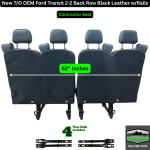 2-2 Back Row Leather w/tracks Contractor - Image 6