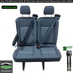 36" Driver Side Armrest w/Tracks Contractor