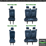 Complete Set 15 Pass Van 2-2 Back Row w/Tracks - Image 3