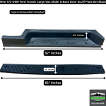 Complete Set Slider Door & Back Scuff Plate - Image 3
