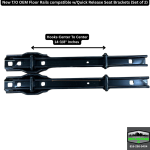 2 Pack Floor Tracks (Quick Release) - Image 2