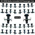 Complete Set 15 Pass. Van 2-2 Back Row - Image 2