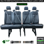 2-2 Back Row Leather w/tracks Contractor - Image 3