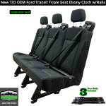 Triple Seat w/Tracks Contractor - Image 4