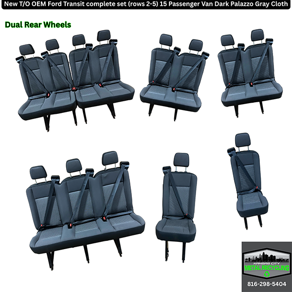 Complete Set 15 Pass Van 2-2 Back Row