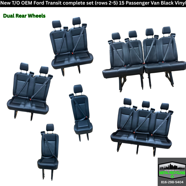 Complete Set 15 Pass Van 2-2 Back Row