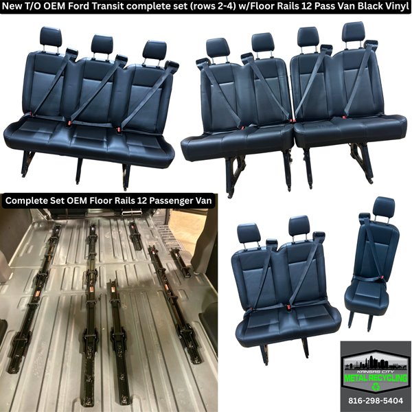Complete Set 12 Pass Van w/Tracks