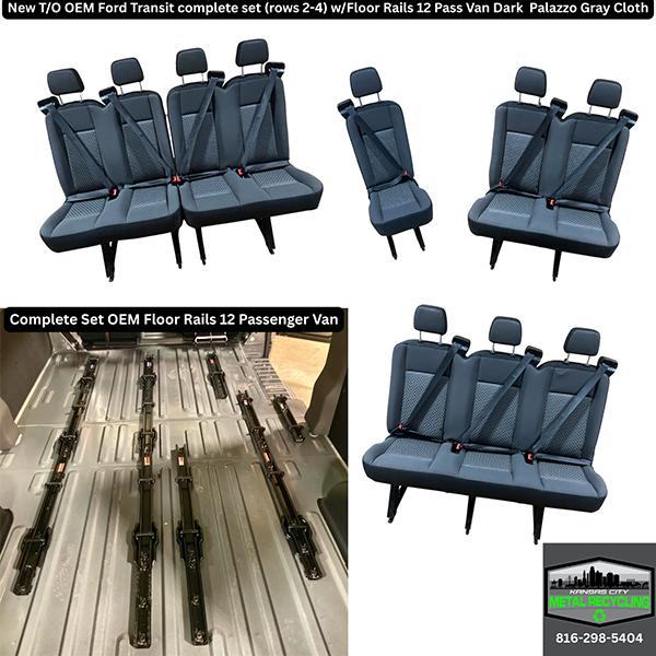 Complete Set 12 Pass Van w/Tracks