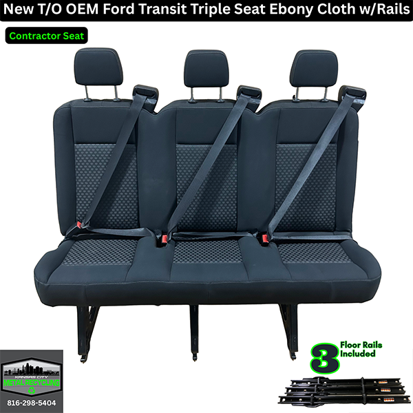 Triple Seat w/Tracks Contractor