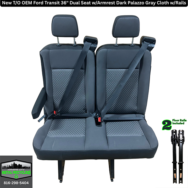 36" Driver Side Armrest w/Tracks