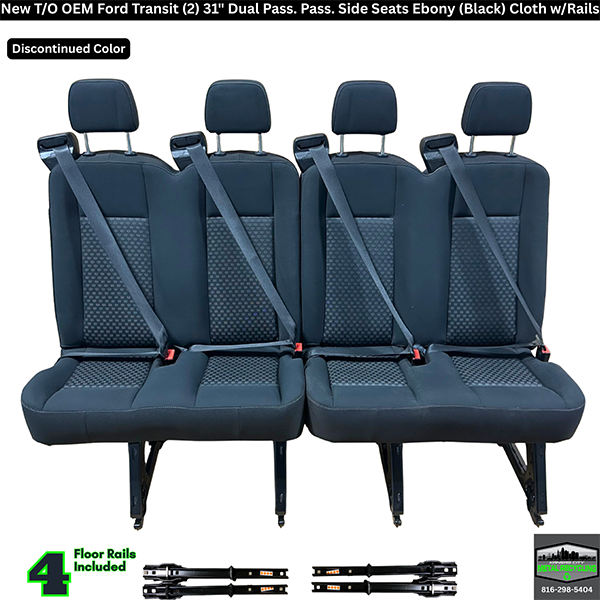 31' Pass/Pass Black Cloth w/tracks