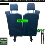 Center Dual Seat (Row 5) w/Tracks Contractor - Image 6