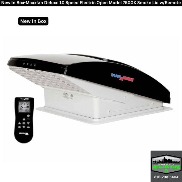 MaxxFan Deluxe (Smoke Lid)