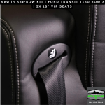 ROW KIT | FORD TRANSIT T150 ROW 3 | 3X 18" VIP SEATS - Image 4