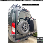 Aluminess Driver Side Tire Rack (Ford Transit) - Image 2