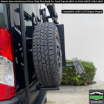 Aluminess Driver Side Tire Rack (Ford Transit) - Image 4