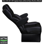 20” VIP Captain Seat with Swivel Base - Image 3