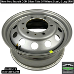 Ford Transit 16" OEM Steel Wheel & TPMS (New Take-Off) - Image 2