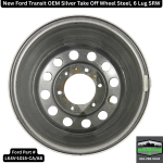 Ford Transit 16" OEM Steel Wheel & TPMS (New Take-Off) - Image 5