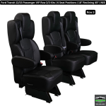 Ford Transit 12/15 Pass. VIP Row 2/3 Kits | 6 Seat Positions | NIB - Image 3