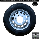 Set of 4 16" Wheels & Tires Hankook Dynapro HT 205/75R16C Transit DRW Take-Offs - Image 2
