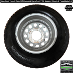 Set of 4 16" Wheels & Tires Hankook Dynapro HT 205/75R16C Transit DRW Take-Offs - Image 3