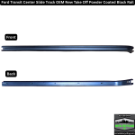 OEM Ford Transit LWB Center Sliding Door Track - Black Powder Coated New Take-Off - Image 4