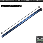 OEM Ford Transit LWB Center Sliding Door Track - Black Powder Coated New Take-Off - Image 3